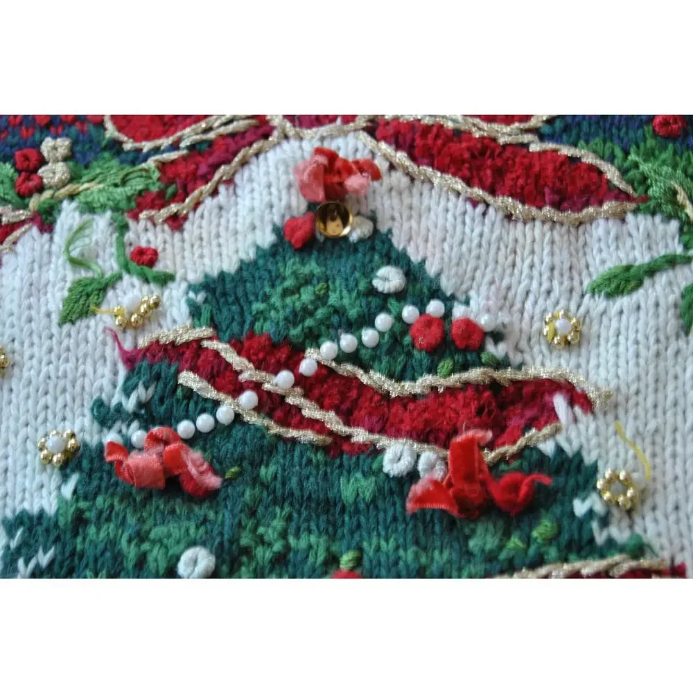 Private Collection Ugly Christmas Sweater Medium